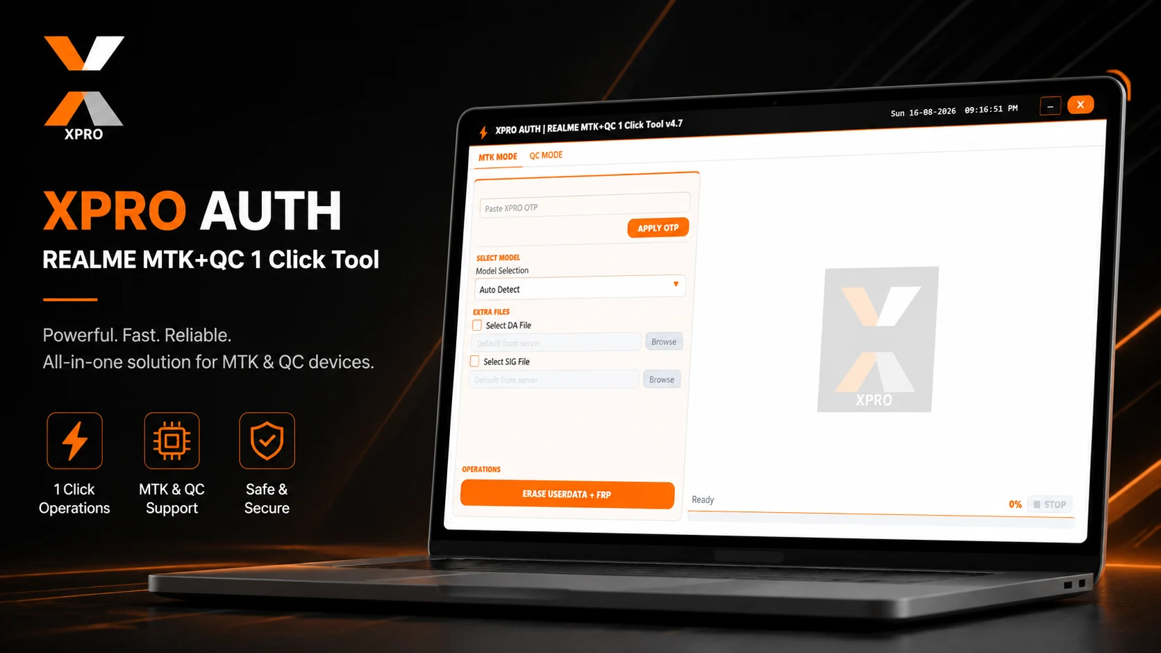 REALME XPROAUTH 5.0 service tool feature banner